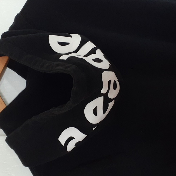 American Eagle black pullover graphic hoodie size medium unisex - Picture 4 of 10